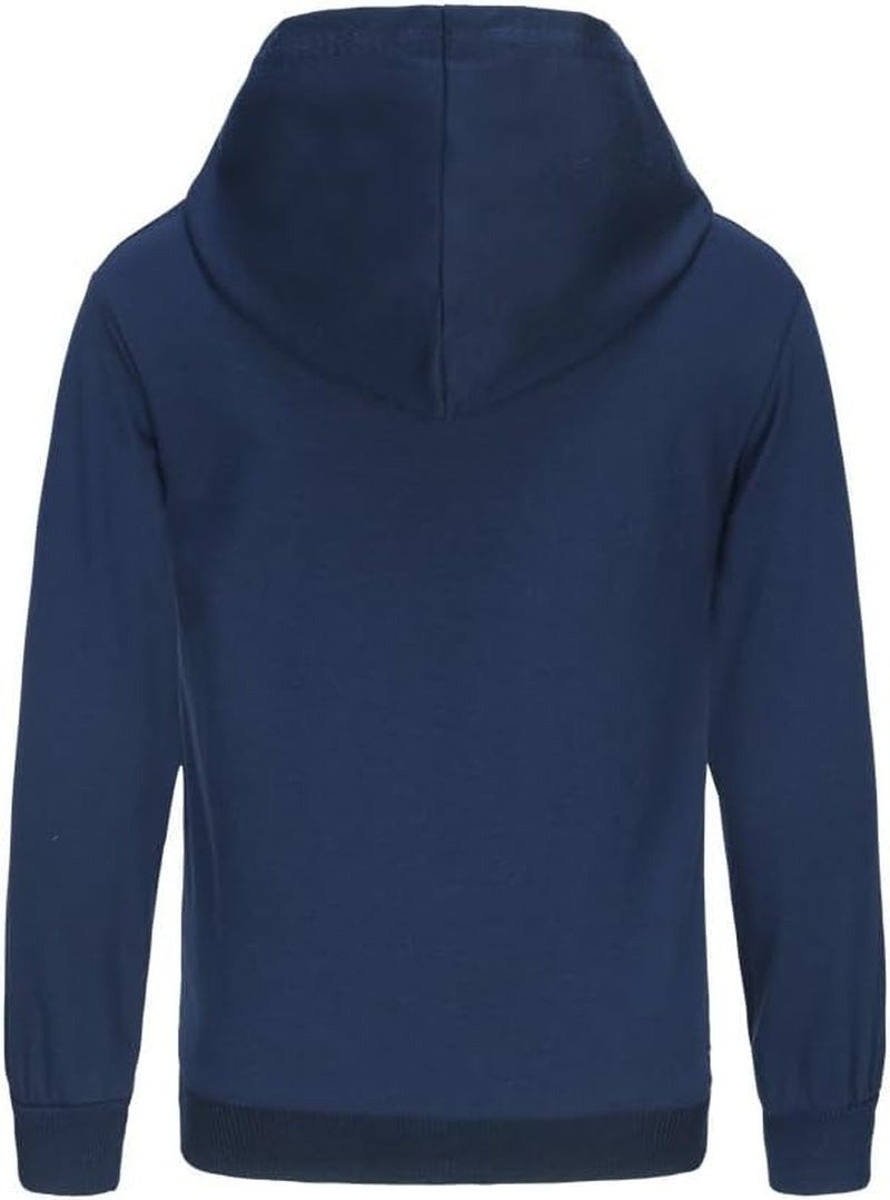 Boys Hoodies Long Sleeve Cotton Sweatshirts Casual Graphic Pullvoer Tops for Kids Soft Fashion Cool Black Outfits