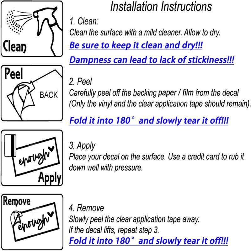 Vinyl Decal for Car,4 Counts Set I Love You Drive Safe Car Mirror,Car Rearview Mirror Sticker