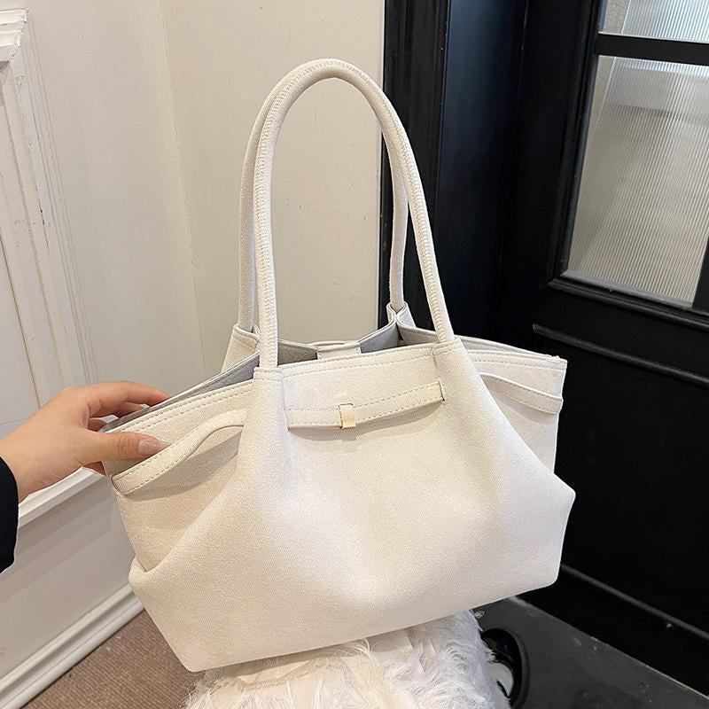 Suede Women'S New Autumn and Winter High-End Niche Design