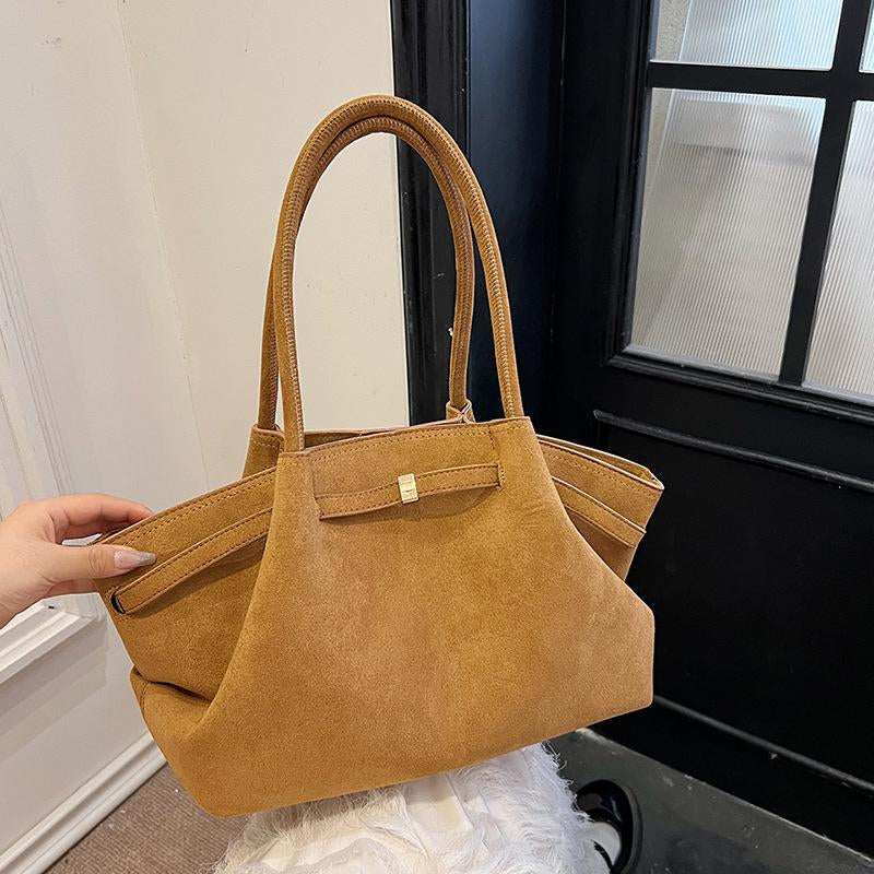 Suede Women'S New Autumn and Winter High-End Niche Design