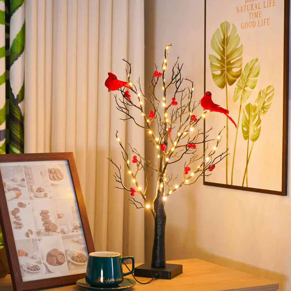 LED Retro Luminous Christmas Tree Lamp