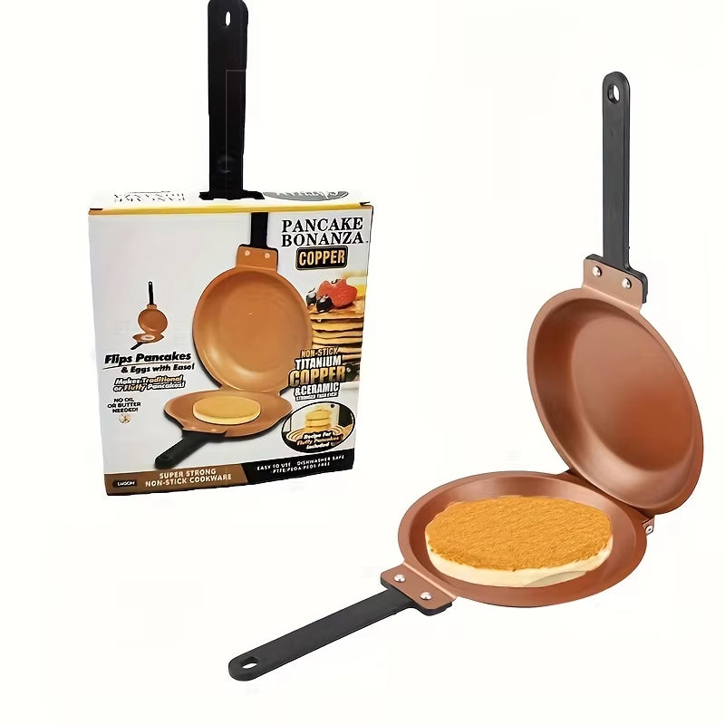 Double Sided Folding Non Stick Frying Pan