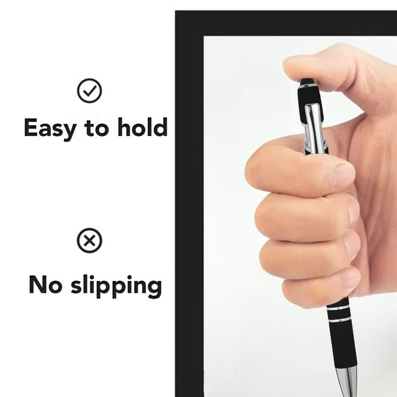 Funny Daily Quotes Metal Ballpoint Pen Set, 7 Counts per Set, Daily Funny & Sarcastic Quotes, Smooth Writing Pens, Office Stationery & Supplies