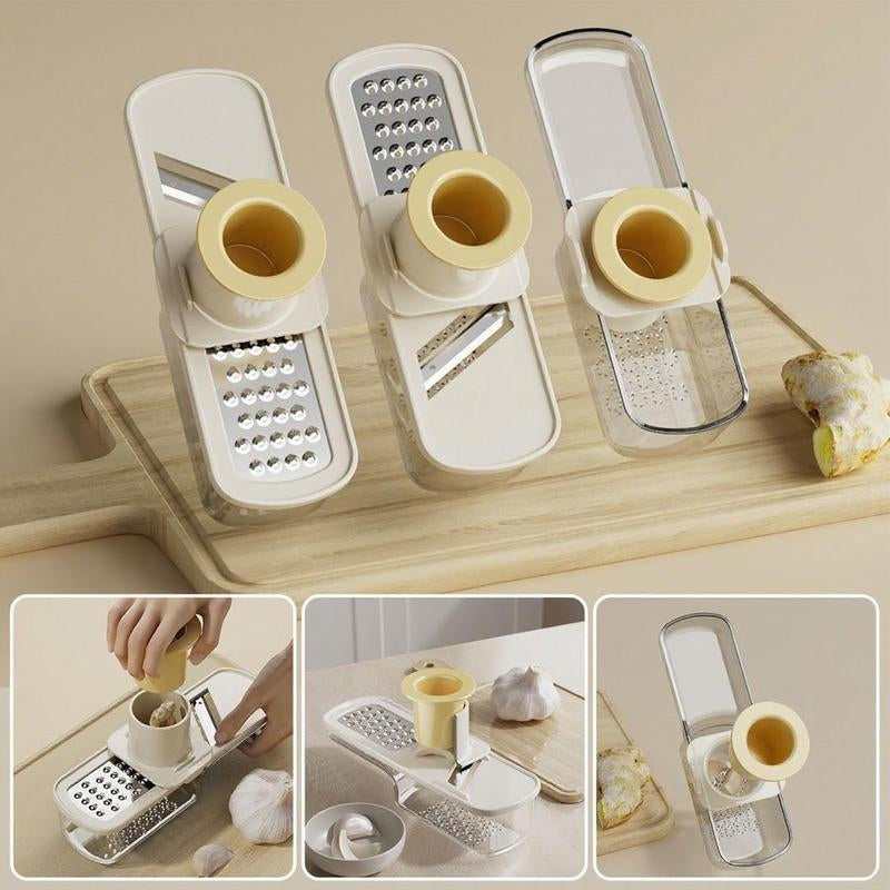 Multifunctional Garlic Grinder, Compact Design for home