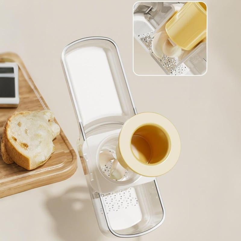 Multifunctional Garlic Grinder, Compact Design for home