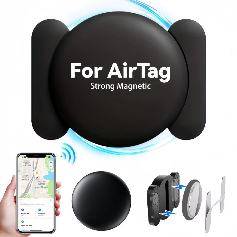Magnetic Smart Tag Locator for Apple Airtag Mini GPS Tracker
