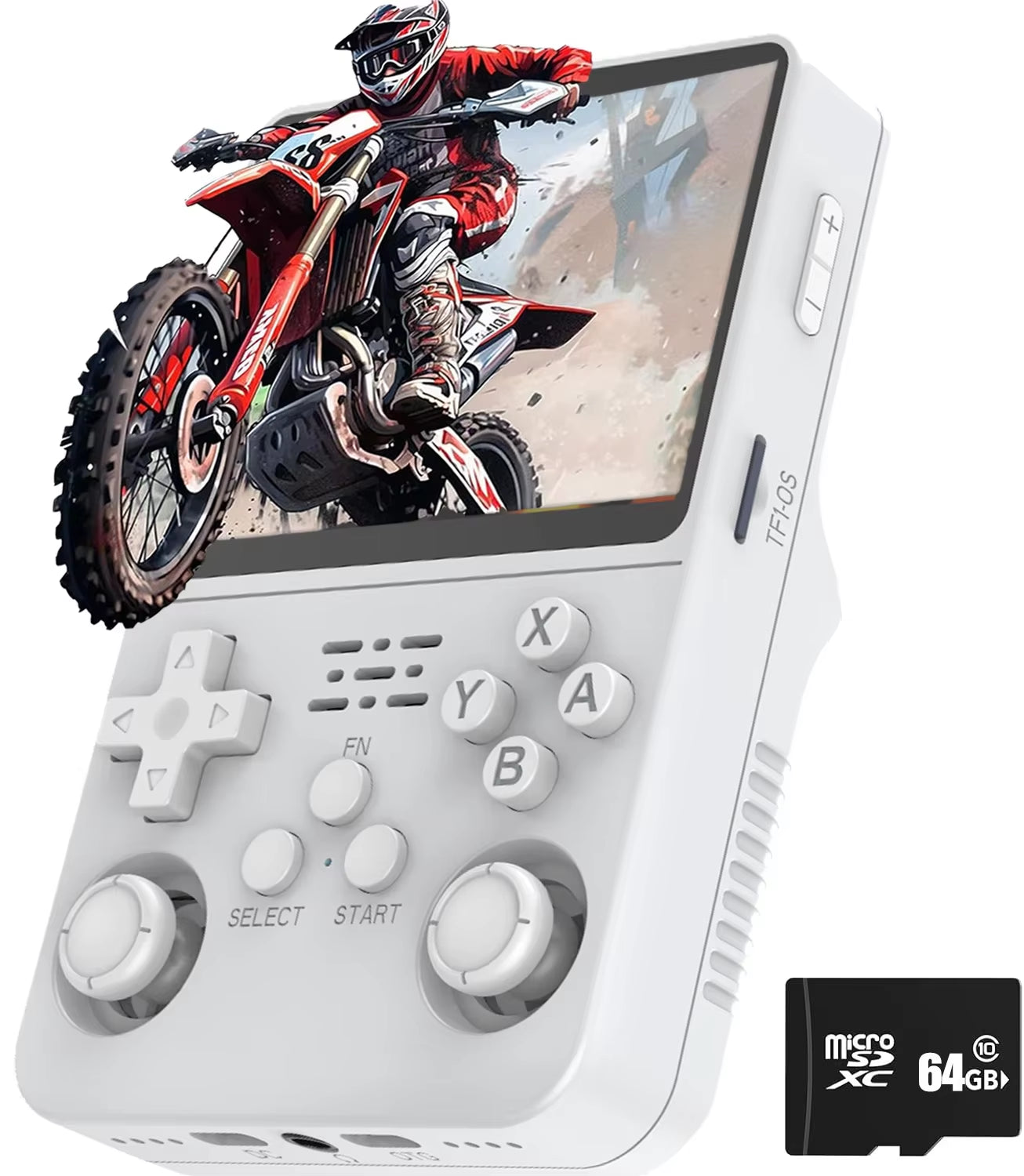 R36S Retro Game Console Handheld Video, Pocket Video Player 64GB 128GB 20000 Games
