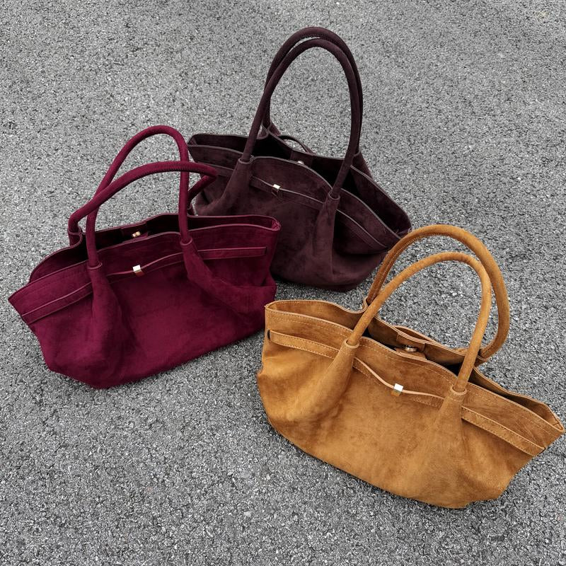 Suede Women'S New Autumn and Winter High-End Niche Design