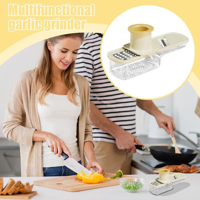 Multifunctional Garlic Grinder, Compact Design for home